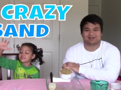 DIY KINETIC Sand!  CRAZY Sand!  ION Doll SCIENCE