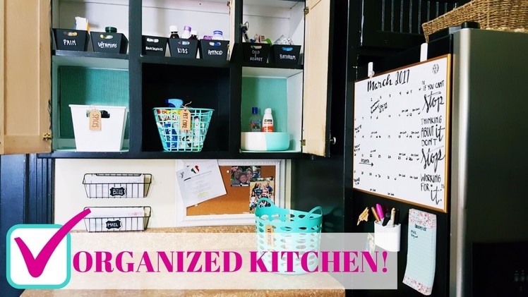 DIY Kitchen Organization On A Budget | FAMILY COMMAND CENTER