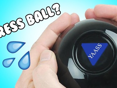DIY | Magic 8 Stress Ball - HOW TO MAKE A STRESS BALL!