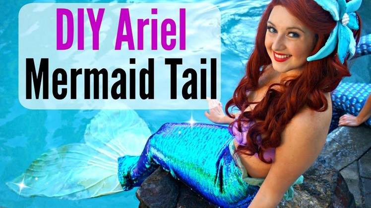 Diy mermaid costume - Disney little mermaid inspired