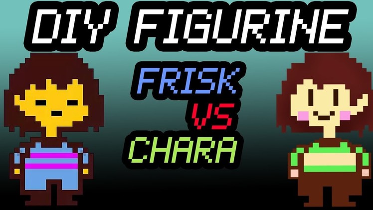 DIY Pop Vinyl - Frisk & Chara?!. Undertale