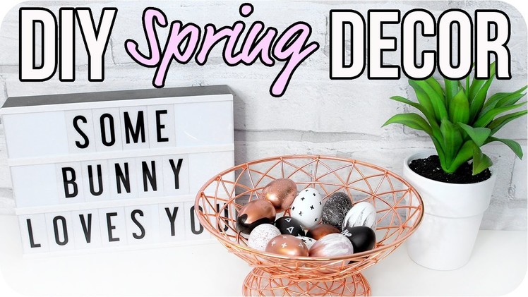 DIY Spring Room Decor 2017! Cute & Cheap!