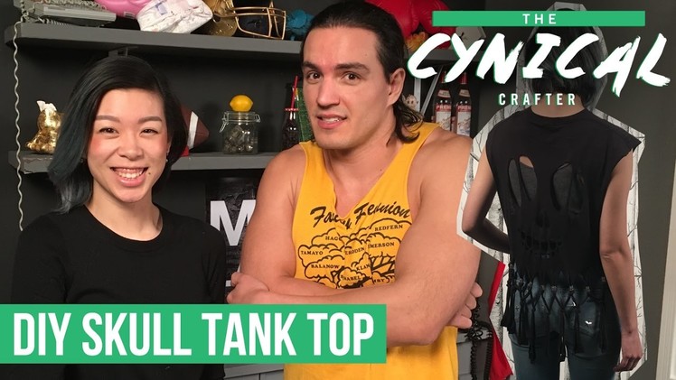 DIY Tank Tops COLLAB withwendy and The Cynical Crafter | CBC Life