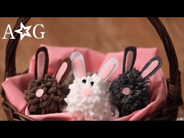 Easter DIY: Pom Pom Bunny! | OMaG | American Girl