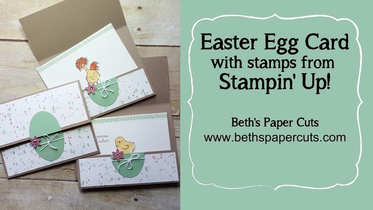 Easter Egg Card ~ Beth's Paper Cuts