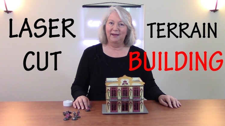 How to Design and Laser Cut a Scale Model Building for Wargaming Terrain
