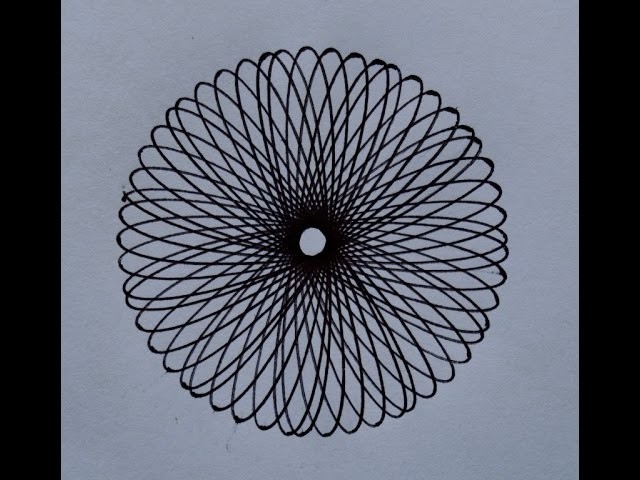 How to Draw with Spiral Ruler. Design Ruler - Spirograph Art Tool (for Beginners)