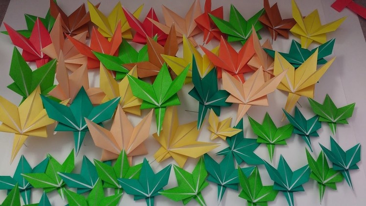How to Fold an Origami Maple Leaf (Tutorial)