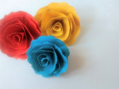 How to make a beautiful paper rose??