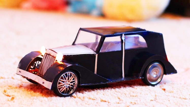How to make a car out of paper -ROLLS ROYCE PHANTOM III