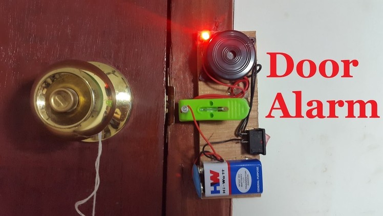How to Make a Door Alarm | DIY home security alarm