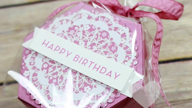 How To Make A Fun Birthday Box feat. Window Shopping from Stampin' UP!