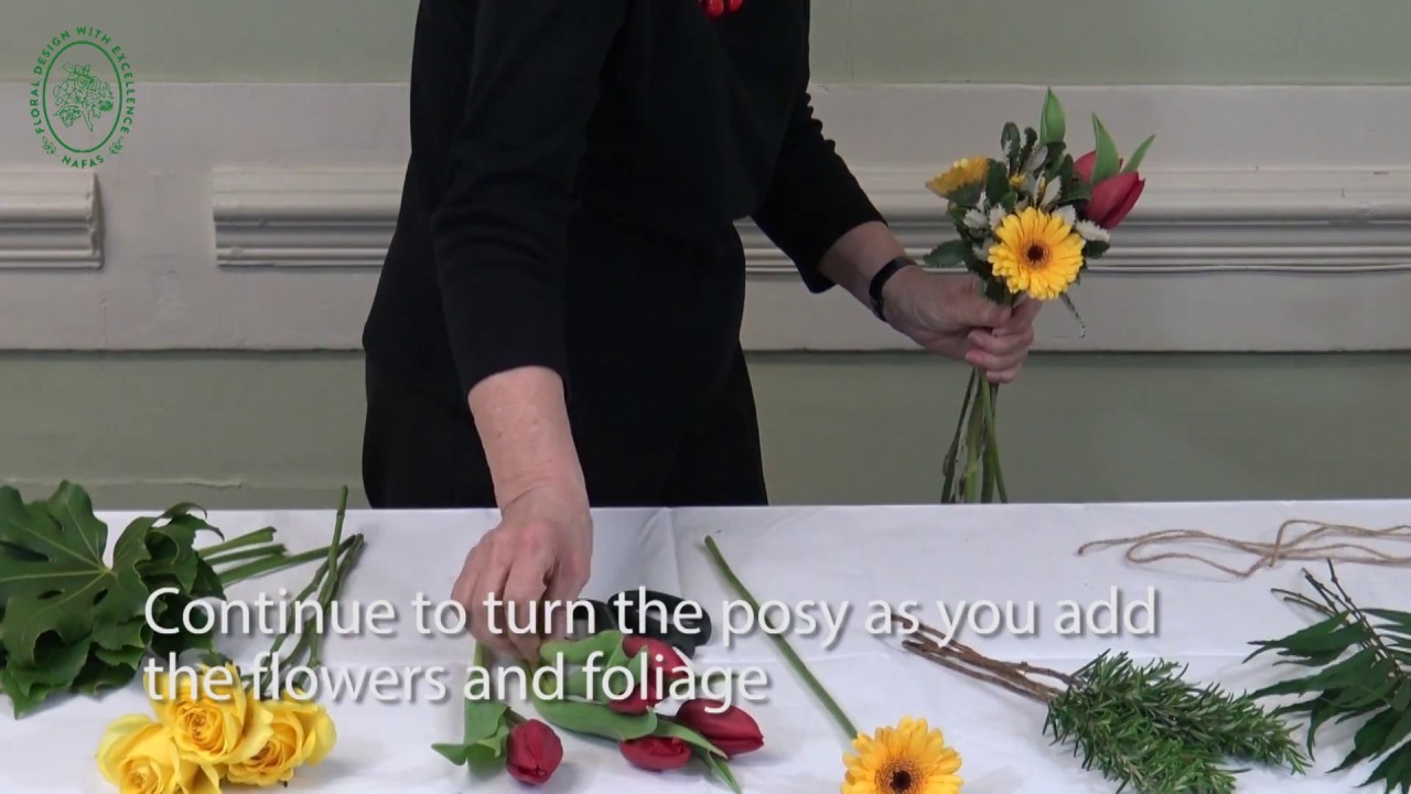 How To Make A Hand Tied Posy