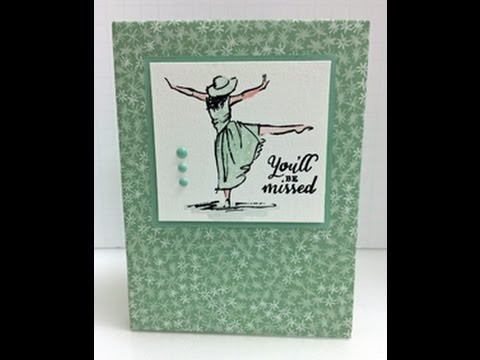 How to make a Hardcover Notepad Holder With Stampin' Up! Products