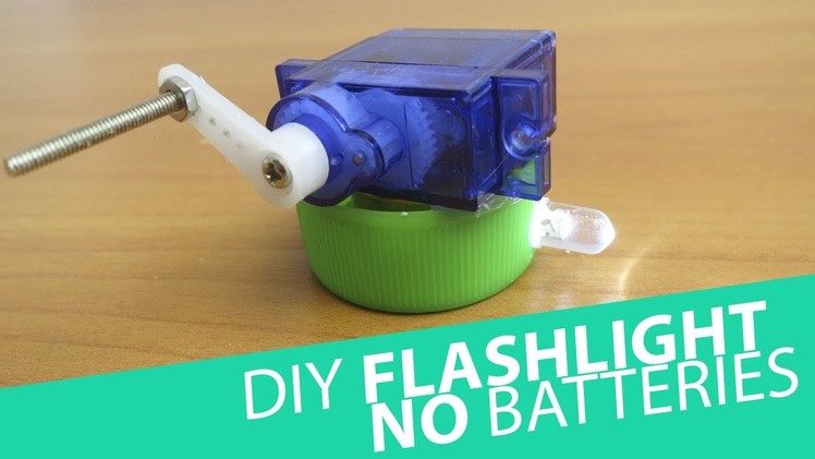 How to Make a LED Flashlight With NO Batteries