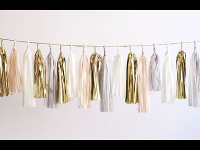 How to make crepe paper party fringe