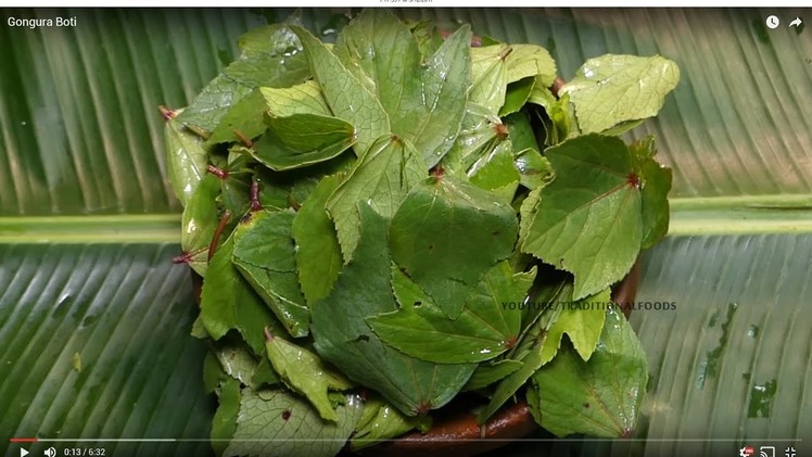How to Make Gongura Boti Curry in Traditional Style | TRADITINAL FOODS