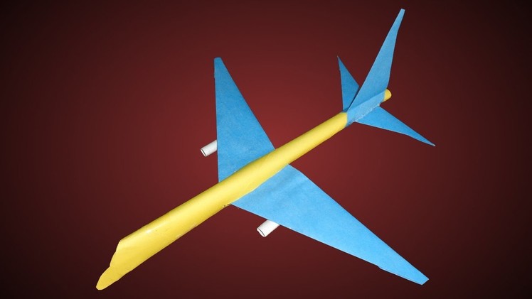 How to Make Paper Airbus Like Boeing 777 Airplane