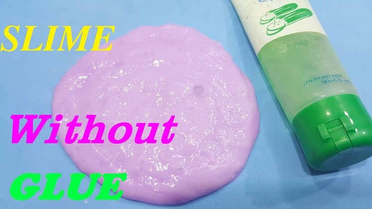How to make slime Without Glue Okay Easy !! DIY Slime No Glue