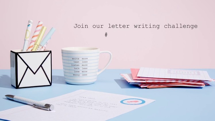 How to Write More Letters