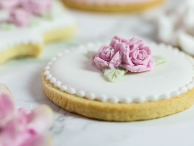 Karen Davies Sugarcraft Cake Decorating - How To Make Beautiful Sugar Cookies - Wedding - Tutorial