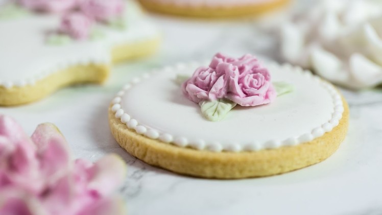 Karen Davies Sugarcraft Cake Decorating - How To Make Beautiful Sugar Cookies - Wedding - Tutorial