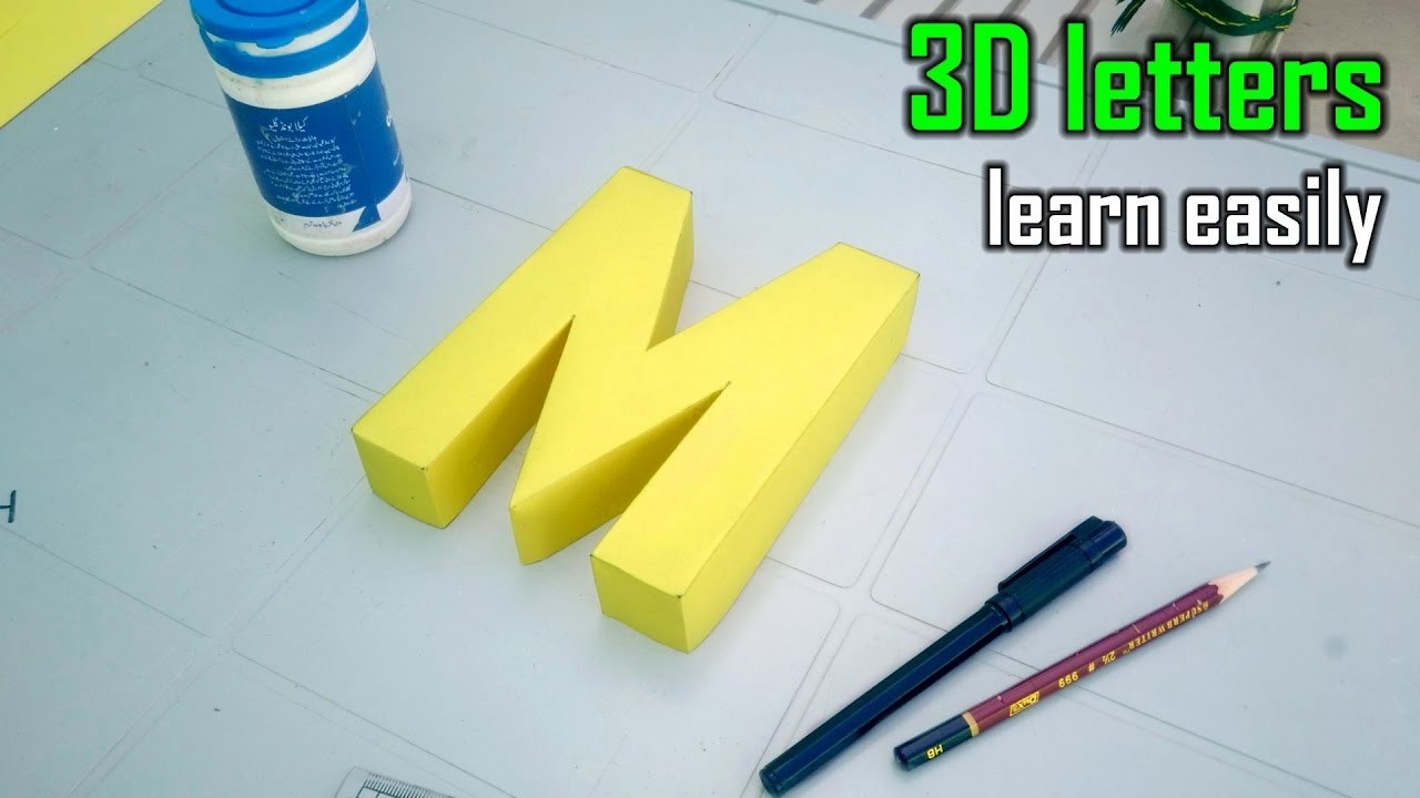 learn-to-make-3d-letters-from-paper-letter-m-m