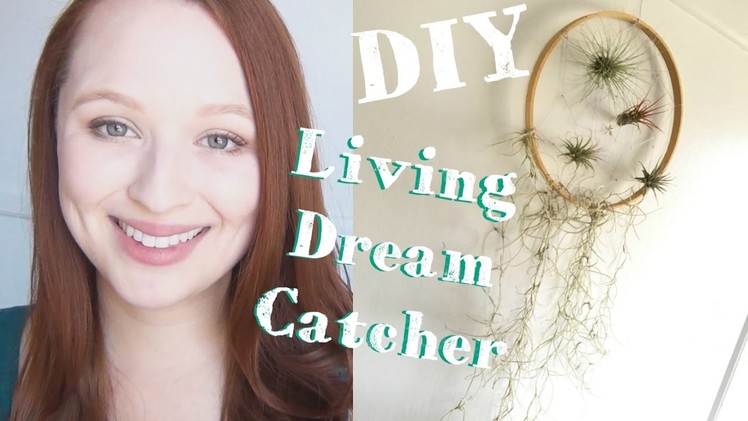 Living Dreamcatcher ♥ DIY With Air Plants and Spanish Moss