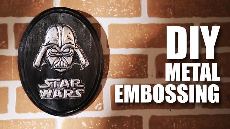 Mad Stuff With Rob - DIY Metal Embossing feat. Daniel Fernandes | Star Wars Special