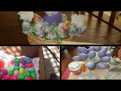 My DIY Altered Plastic Easter Eggs!!
