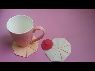 Octagonal Coaster Origami | DIY | PaperMade