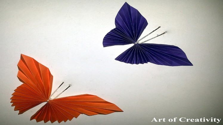 Paper Butterfly Easy Origami Origami for Beginners