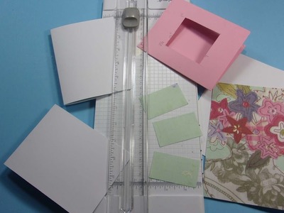 Paper Trimming for Beginners, How to Cut Cards, Windows, Small Paper Pieces etc.
