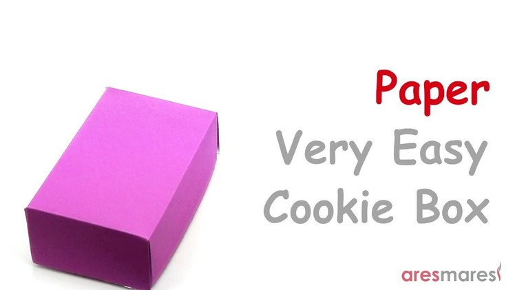 Paper Very Easy Cookie Box