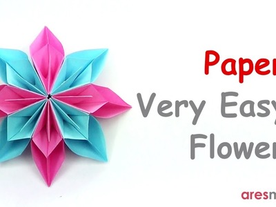 Paper Very Easy Flower (easy - modular)