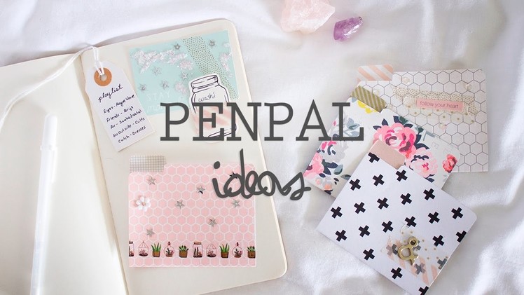 Penpal Letter Ideas | DIY