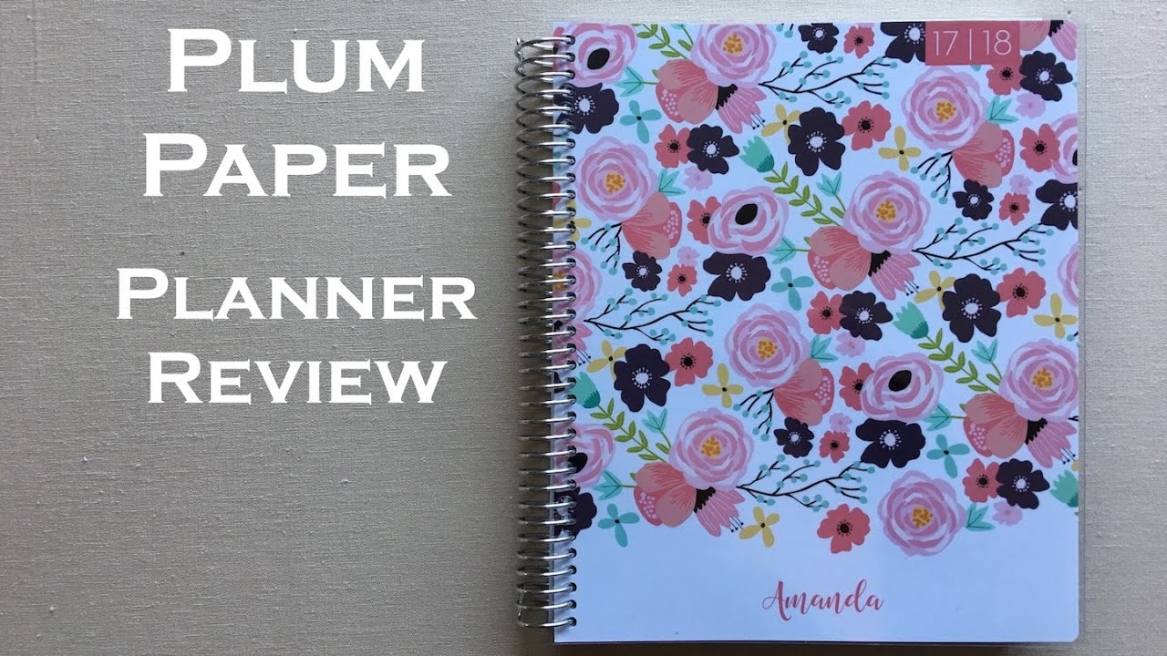 Plum Paper Planner Review, 2017, 10 OFF Plum Paper code!