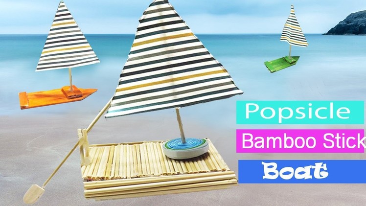 Popsicle Stick Crafts | DIY boat projects for kids
