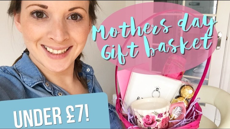 Poundland DIY Mothers Day Gift Basket for under £7!!