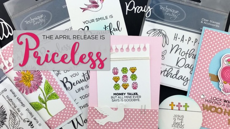 Priceless Themed Paper Crafting Supplies - Technique Tuesday