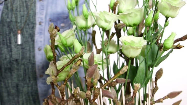 Spring elegance by Nelleke Bontje | Flower Factor How to Make | Powered by Van der Lugt Lisianthus