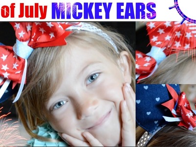 4th of July Mickey Ears for Independence Day trip!