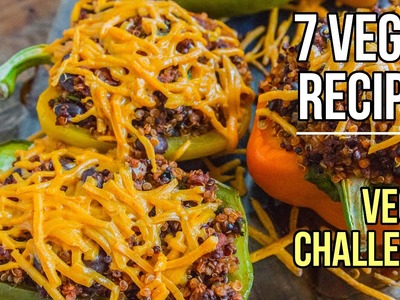 7 Easy Vegan Recipes for My Vegan Challenge. 7 Recetas Veganas