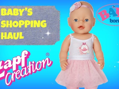 A HAUL for my BABY DOLL! Baby Born Doll's haul