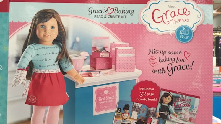American Girl Doll ~ Grace's Baking Read & Create Kit Review