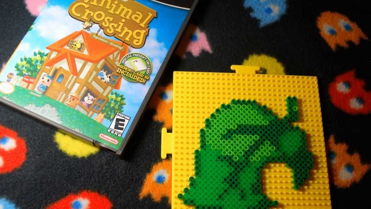 ~ Animal Crossing Item Leaf Perler Bead ~ Stop Motion