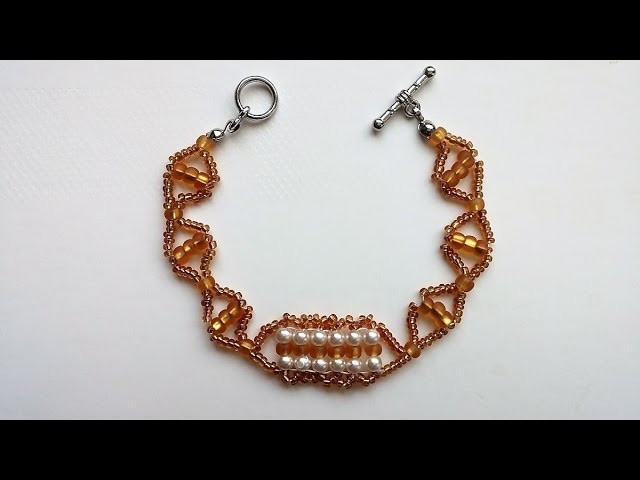 Beaded bracelet pattern for beginners