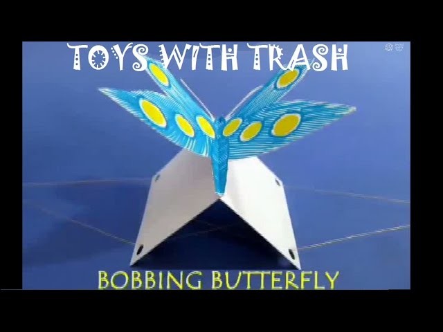 BOBBING BUTTERFLY -  ENGLISH - A wonderful Bobbing Butterfly!