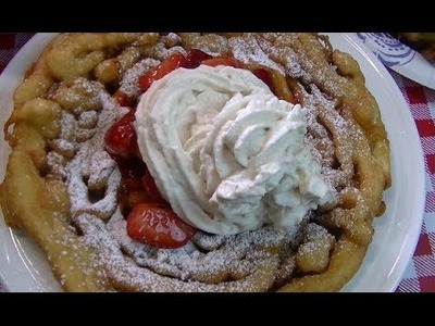 Carnival Style Funnel Cakes Recipe~ Noreen's Kitchen
