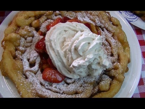 Carnival Style Funnel Cakes Recipe~ Noreen's Kitchen
